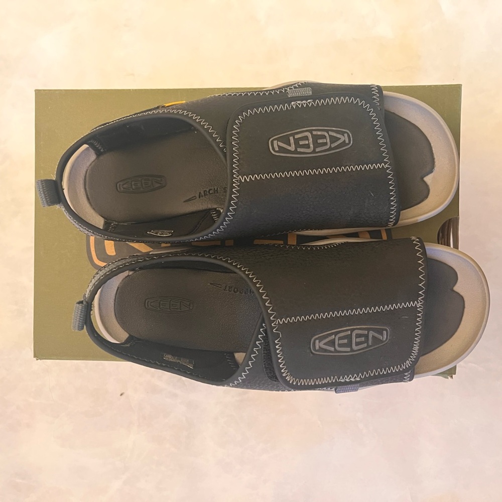 Keen Black and Gray Open-Toe Sandals - Picture 2 of 7